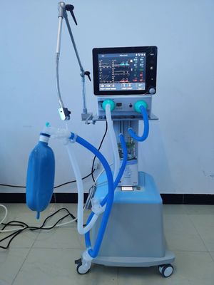 पोर्टेबल सर्जिकल आपातकालीन उपकरण स्वचालित श्वसन आईसीयू वेंटीलेटर मशीन