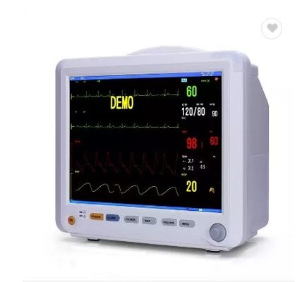 12 इंच मल्टीपैरामीटर रोगी मॉनिटर ETCO2 SPO2 ECG मॉनिटर मल्टी पैरामीटर आईसीयू मॉनिटर